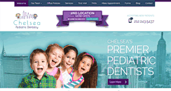 Desktop Screenshot of chelseapediatricdentistry.com